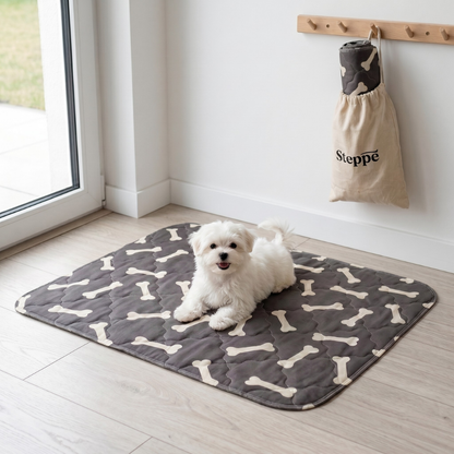 Steppe Yıkanabilir Köpek Tuvalet Pedi Seti (Kaydırmaz & Yüksek Emicilik)